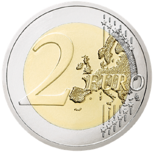 Lussemburgo 2€ 40° anniversario del matrimonio di Theresa ed Henry 2021 (versione ologramma)