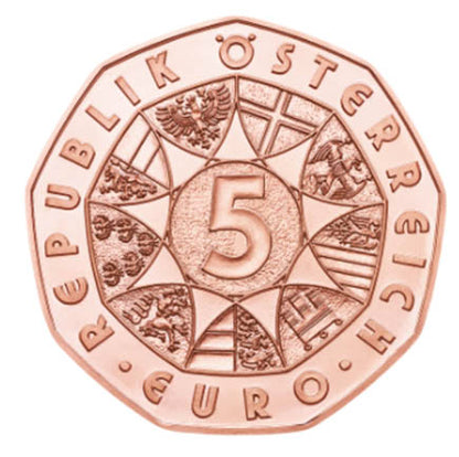 Austria 5€ Nuovo Impulso 2017