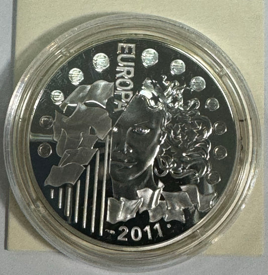 Francia 10€ Prata Proof Music Festival 2011