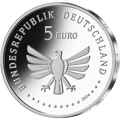 Germania 5€ Regno degli Insetti (Mosca della Foresta) 2024